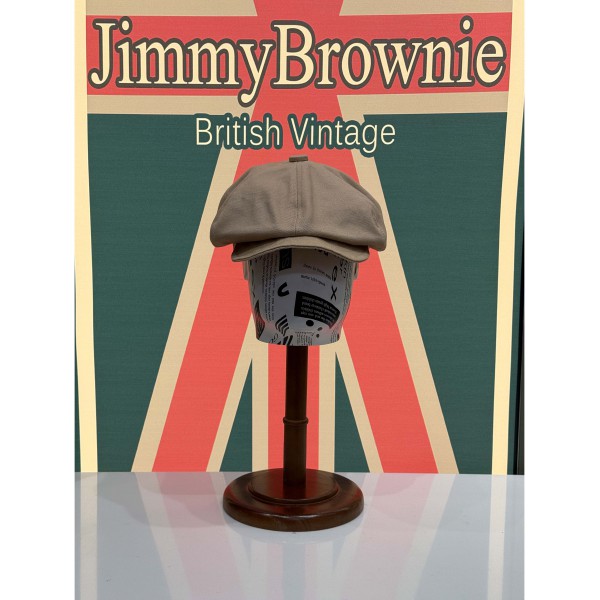 重磅洗水报童帽