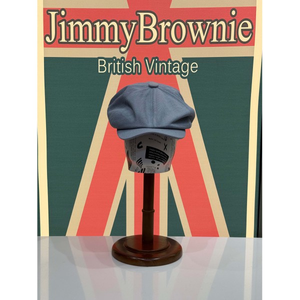 英式经典洗水报童帽