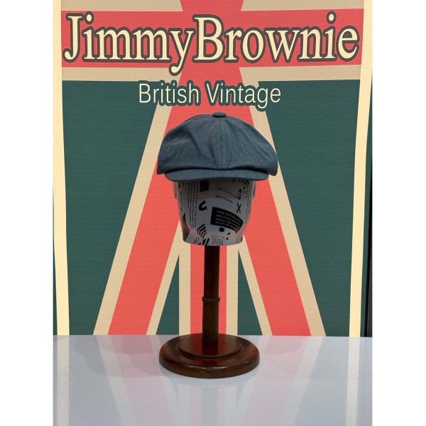 英式经典洗水报童帽