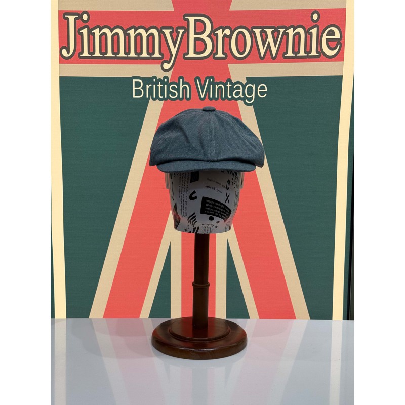 英式经典洗水报童帽