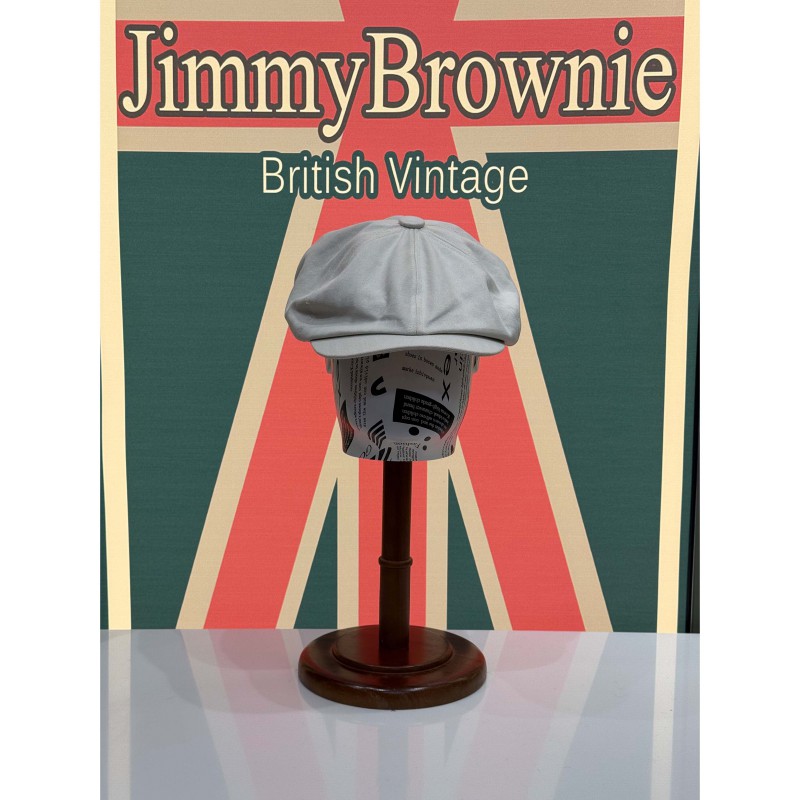 英式经典洗水报童帽