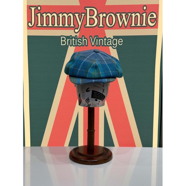 苏格兰格纹报童帽