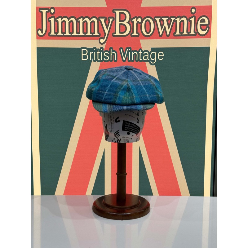 苏格兰格纹报童帽