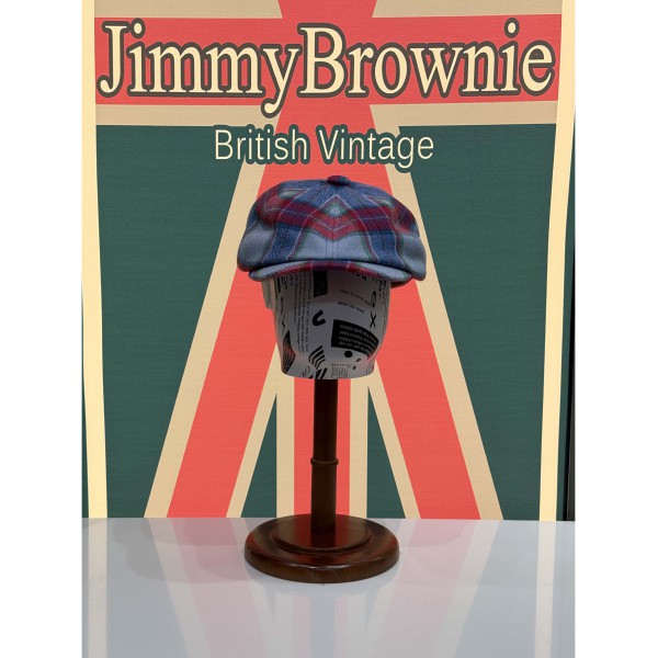 苏格兰格纹报童帽