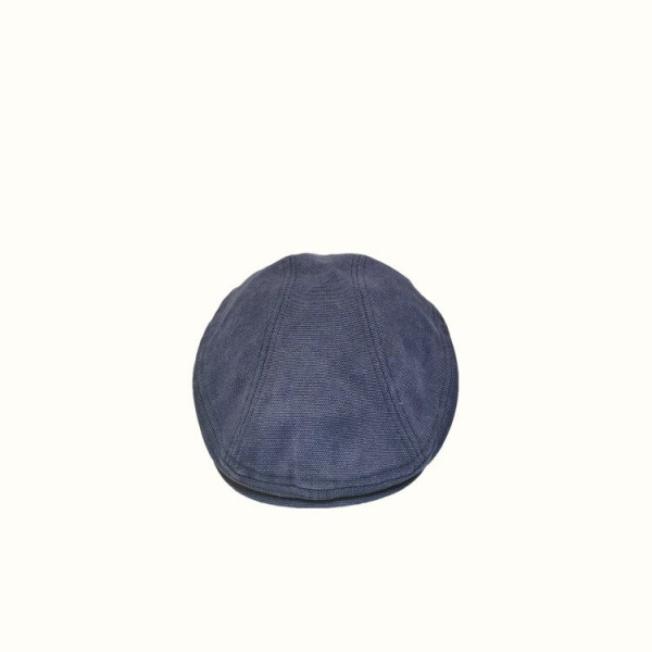 蓝染鸭舌帽