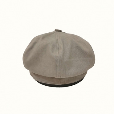 重磅洗水报童帽