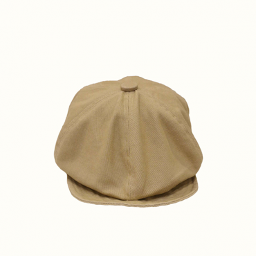 重磅洗水报童帽