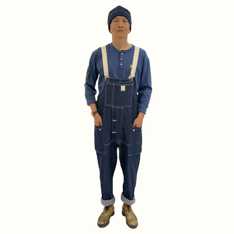 英式经典背带裤