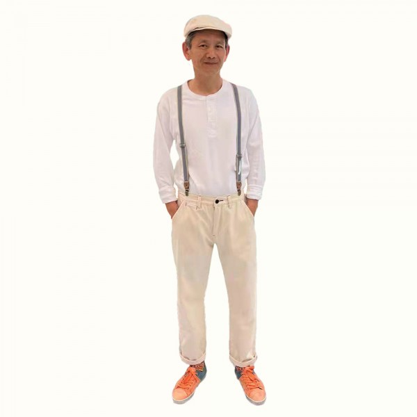 英式经典背带裤